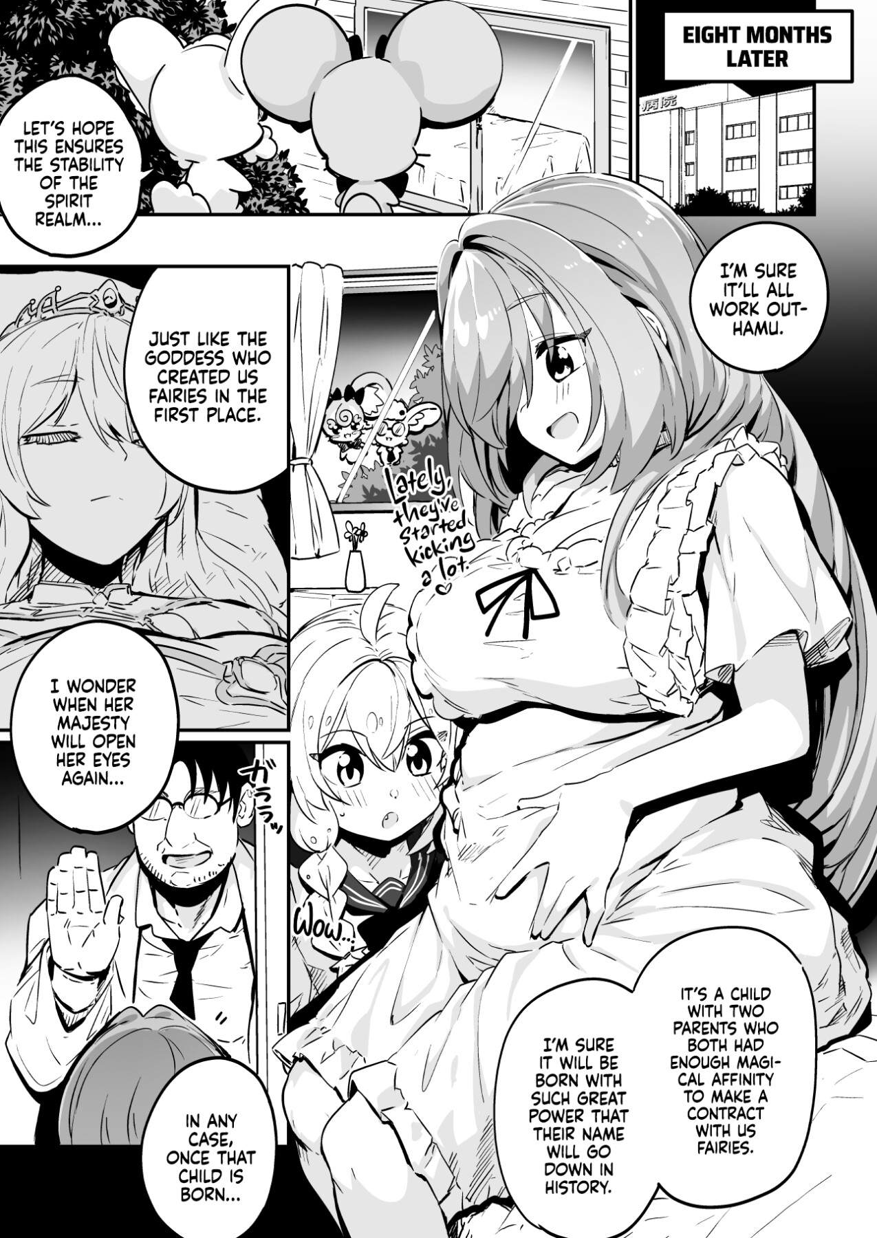 Hentai Manga Comic-Healing (Breaking) a Magical Girl - Only Oji-san Can Cure Her Wounds!-Read-69